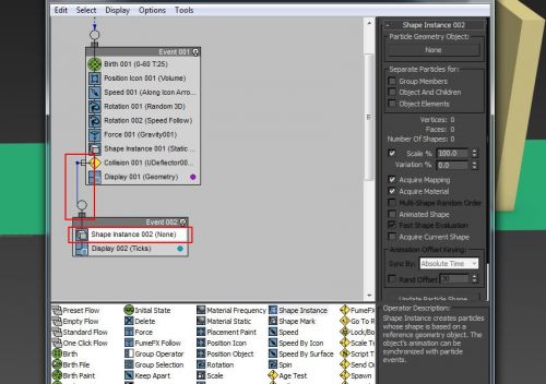 آموزش ساخت بارانی از پیکانها در تری دی مکس